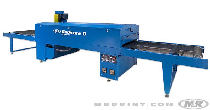 Radicure D电动丝网印刷输送干燥机